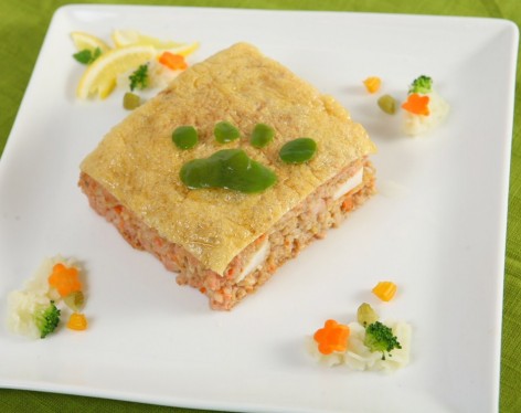 ミートローフのパイ包み風