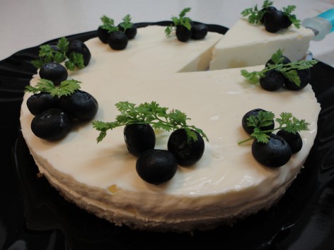 お手軽・レアチーズケーキ