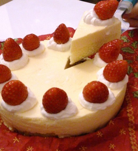 レアーチーズケーキ