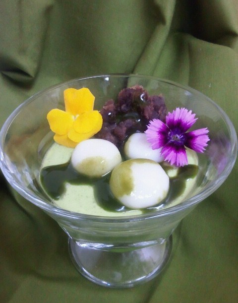 抹茶ババロア