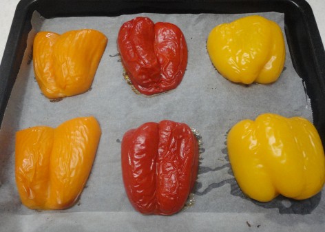 手順１（焼いた後）