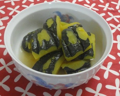 日本かぼちゃの煮物