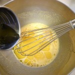 順に材料を合わせる