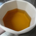 甘酢をひと煮えしているところ