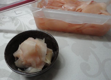 自家製ガリ