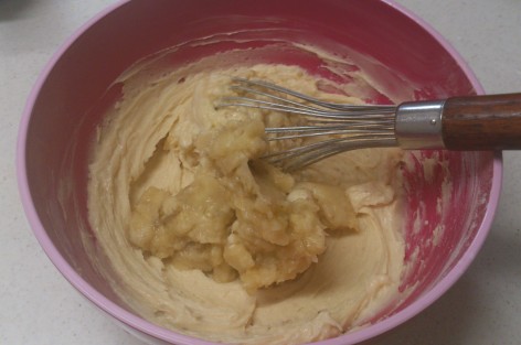 バナナ等をあわせるところ