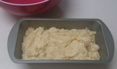 型に流したところ