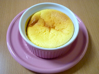 スフレチーズケーキ（ラメキンの場合）