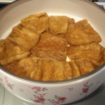 味をふくませる