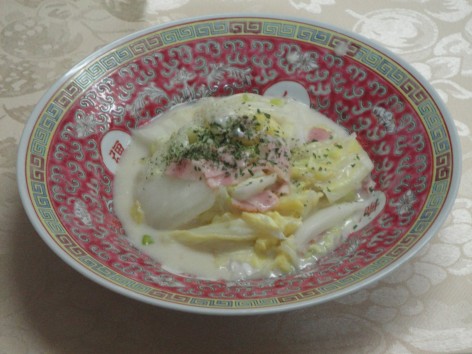 白菜のクリーム煮