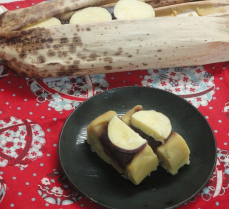 さつまいもの蒸し羊羹