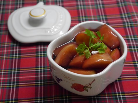 りんごのコンポート