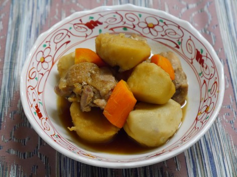 里芋と鶏肉の煮物