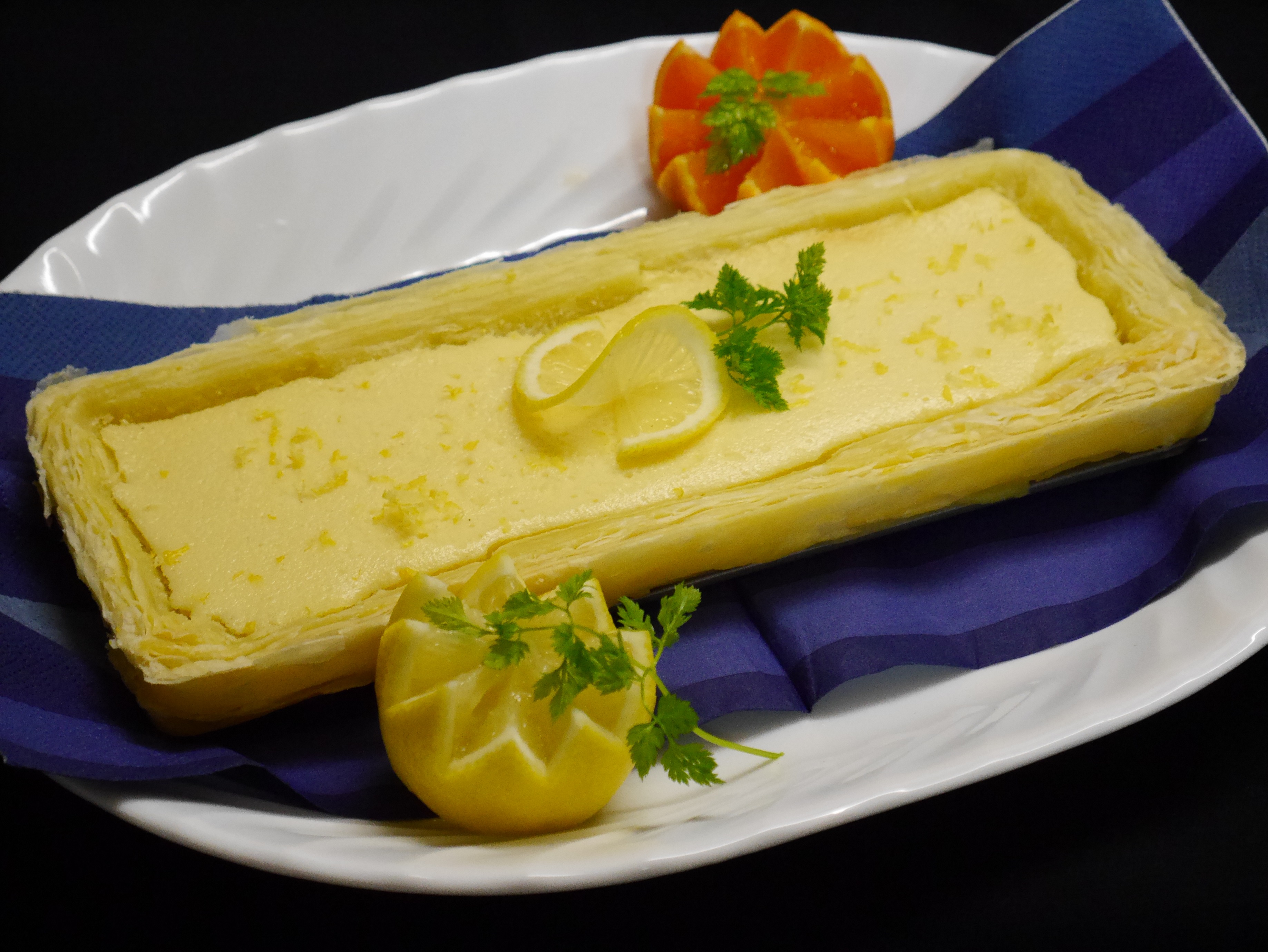 レモンチーズケーキパイ