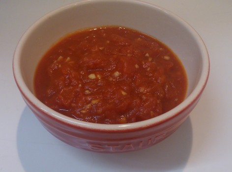 イタリアントマトのトマトソース