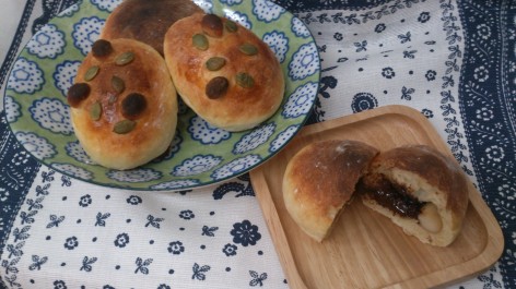 簡単チョコパン