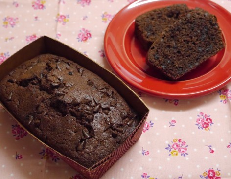 チョコパウンドケーキ