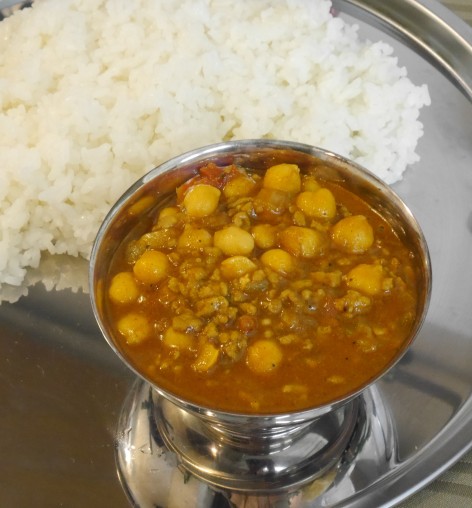 ひよこ豆カレー